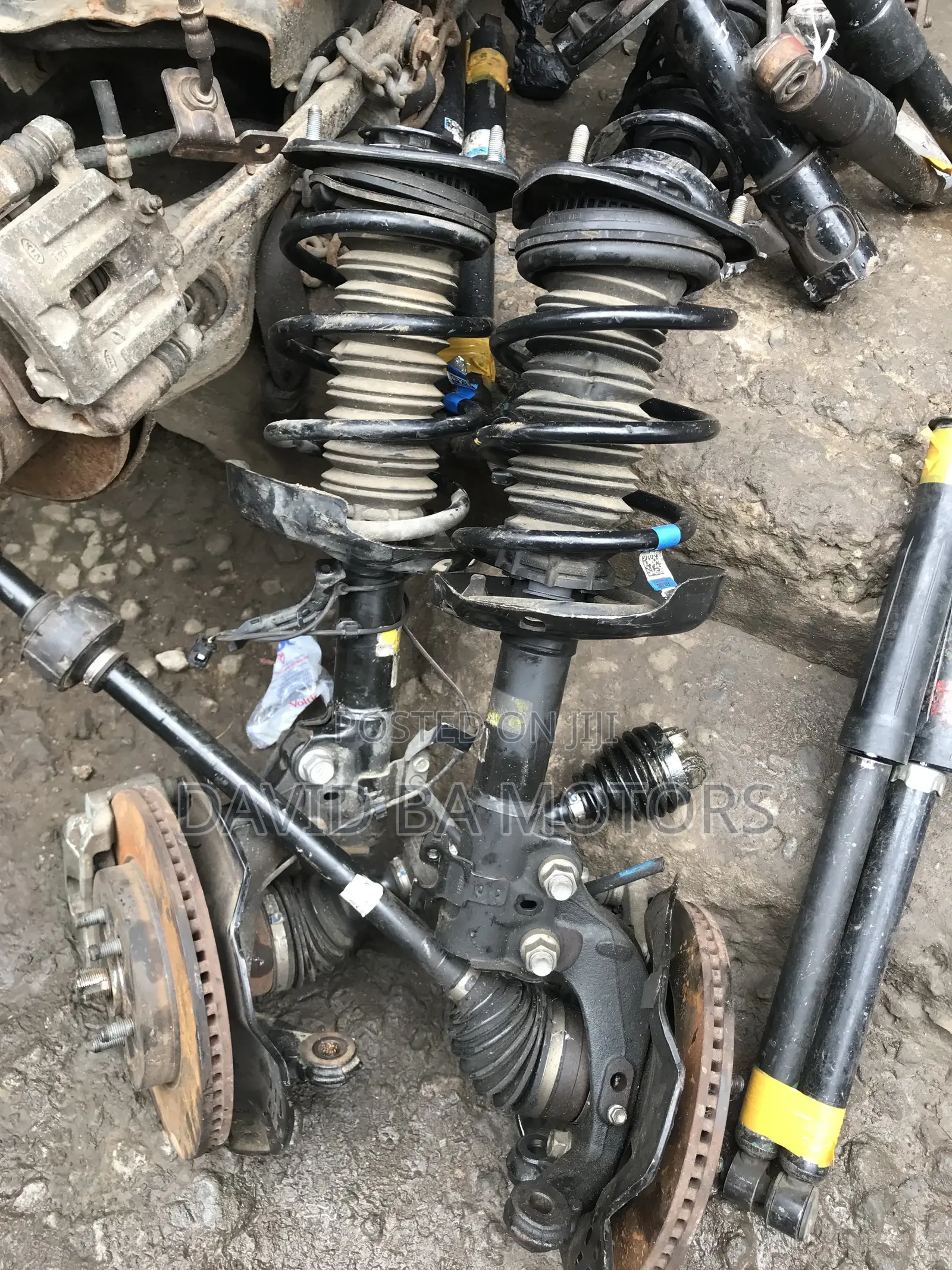 Toyota Corolla 2020 to 2025 Front Shocks With Hub