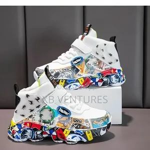 Boys Casual Shoes Back to School White