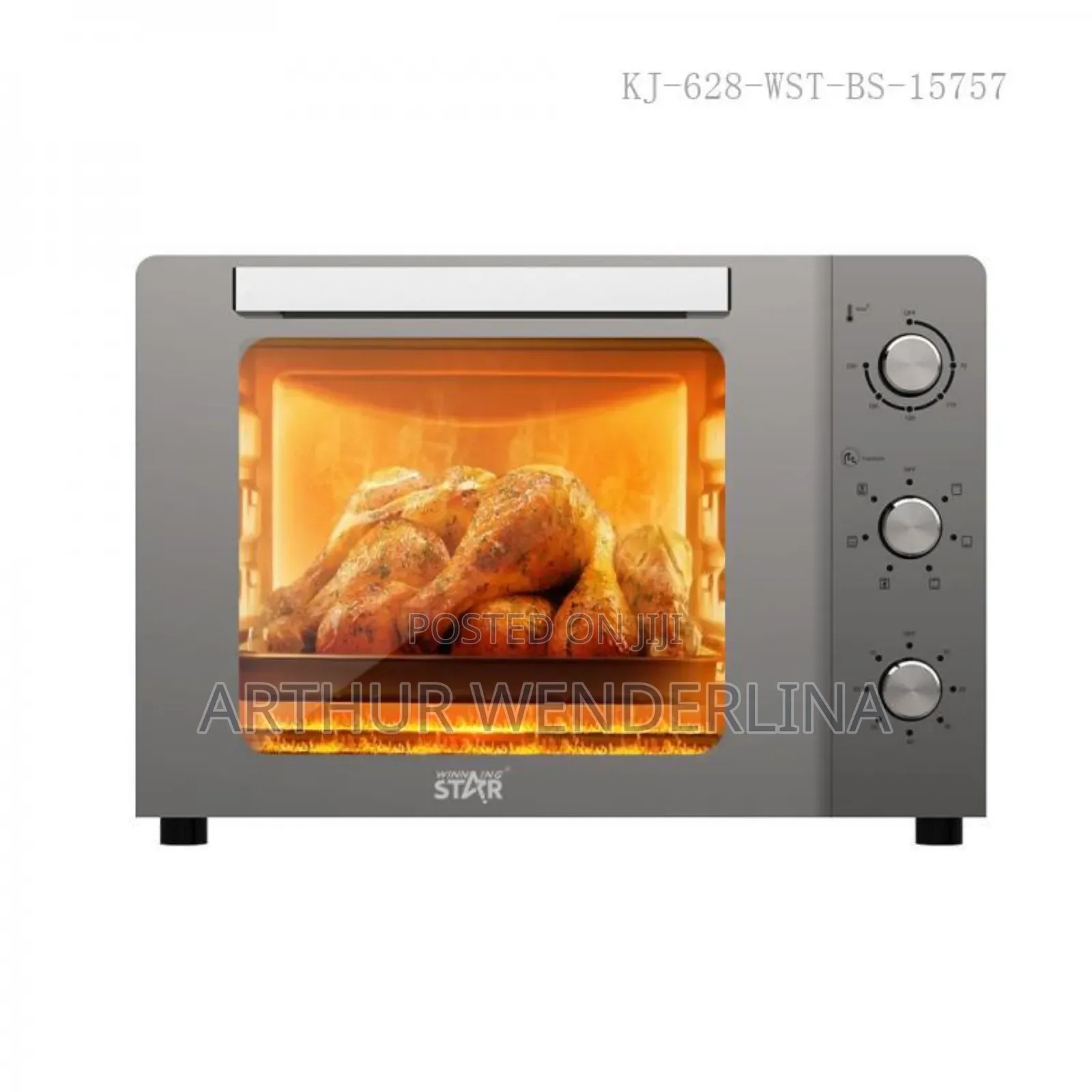 60liters Electric Oven AC220-240V 1900w/ Rotisserie/