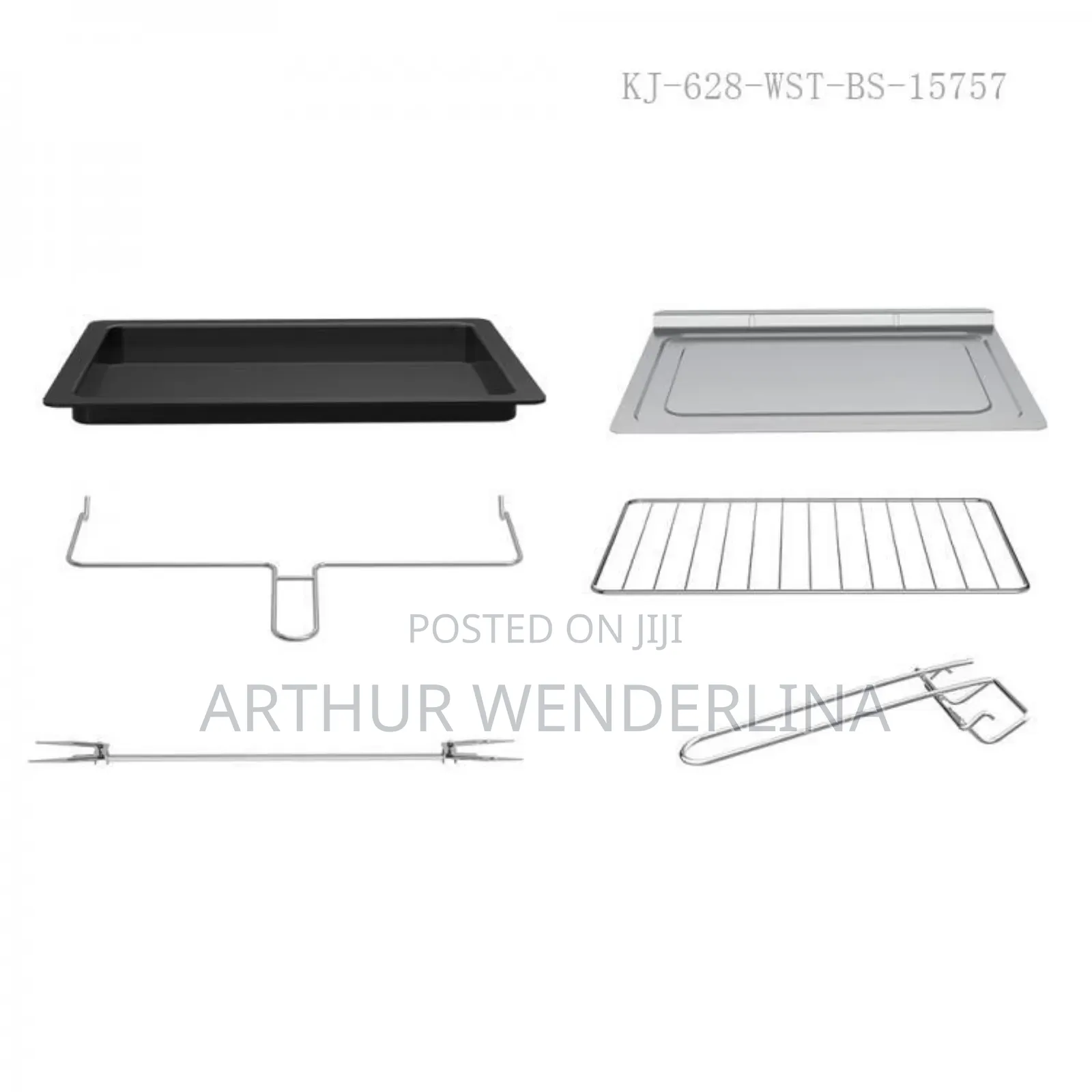 60liters Electric Oven AC220-240V 1900w/ Rotisserie/