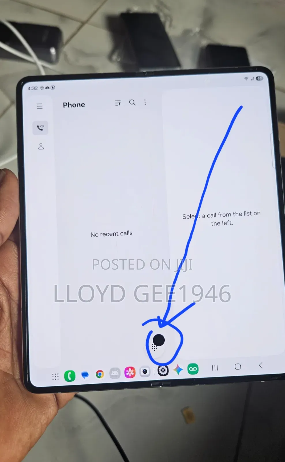 Samsung Galaxy Z Fold 5 256 GB Gold