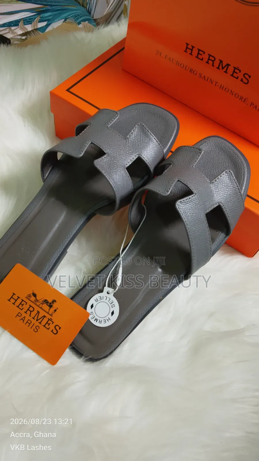 Hermes Slippers