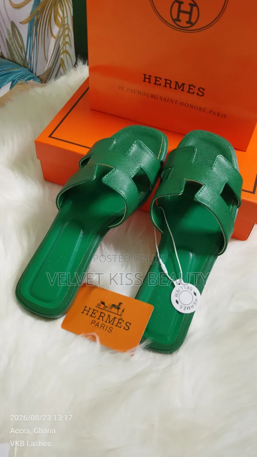 Hermes Slippers