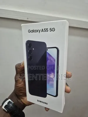 New Samsung Galaxy A55 128 GB Black