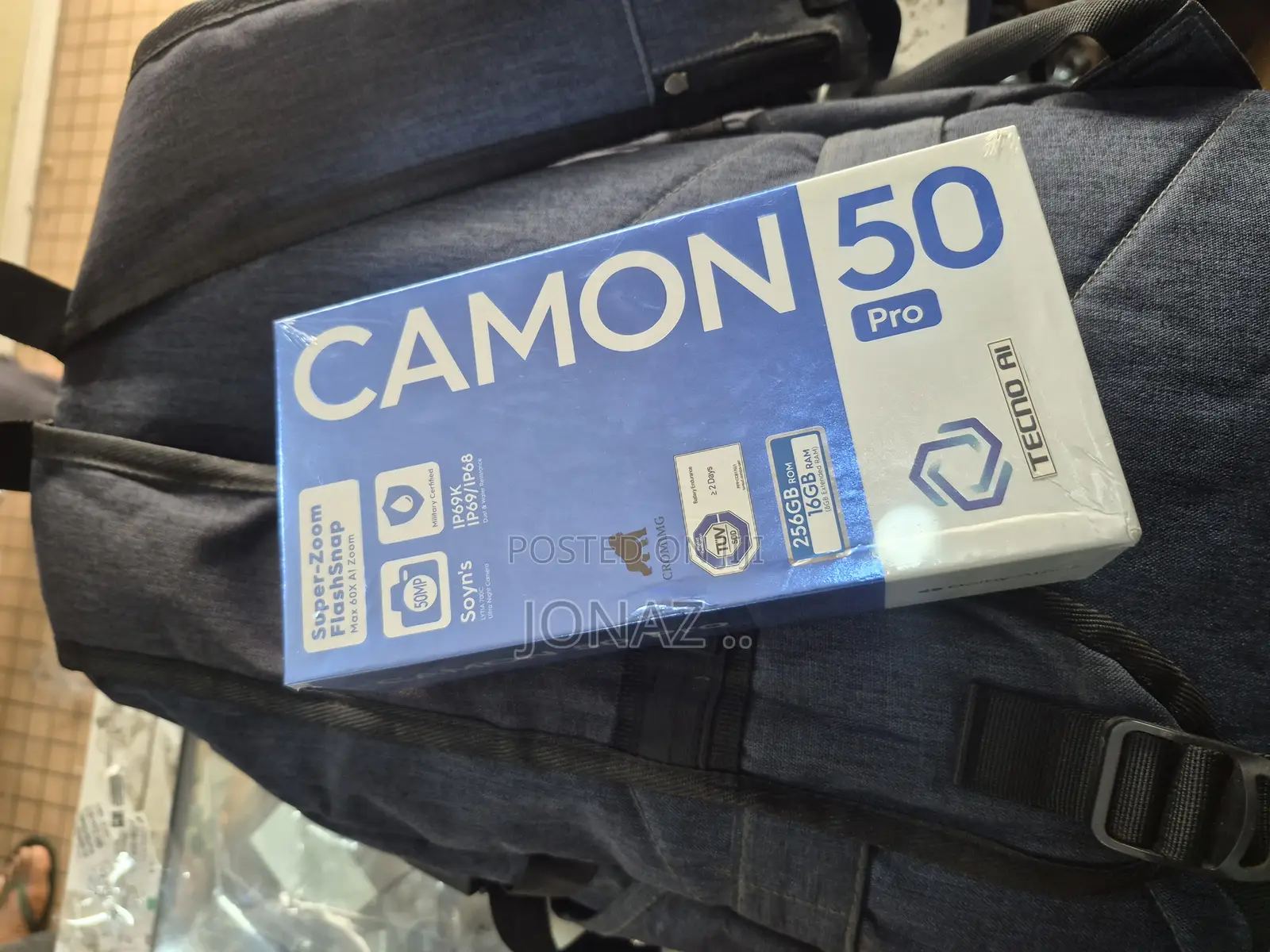 New Tecno Camon 50 Pro 256 GB Black