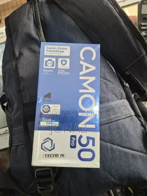 New Tecno Camon 50 Pro 256 GB Black