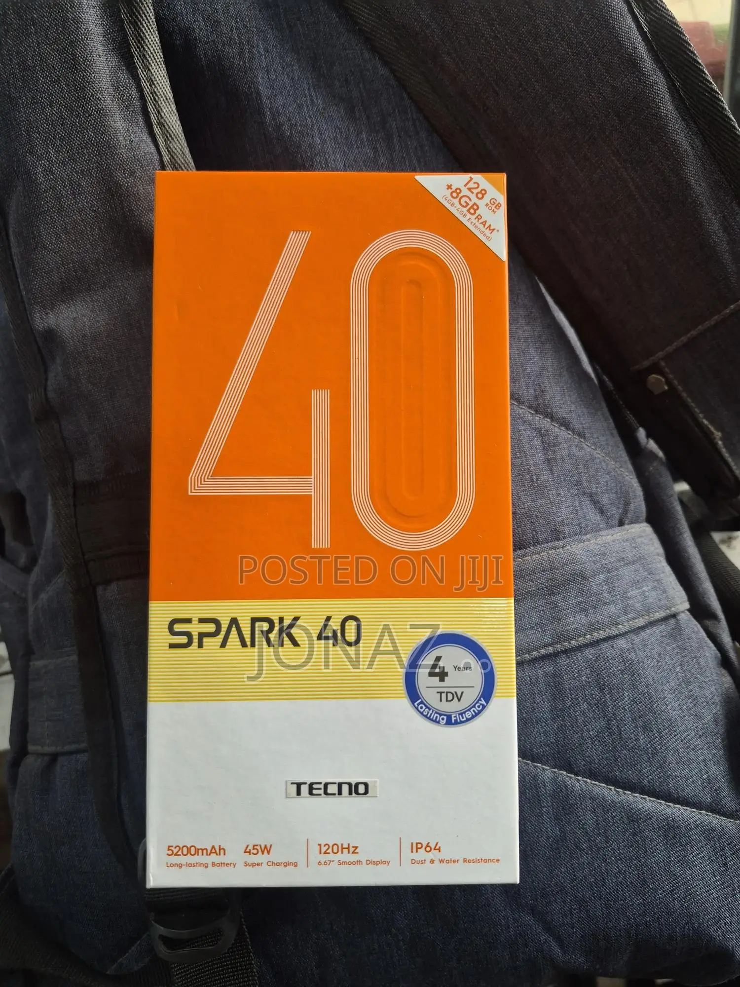 New Tecno Spark 40 256 GB Black