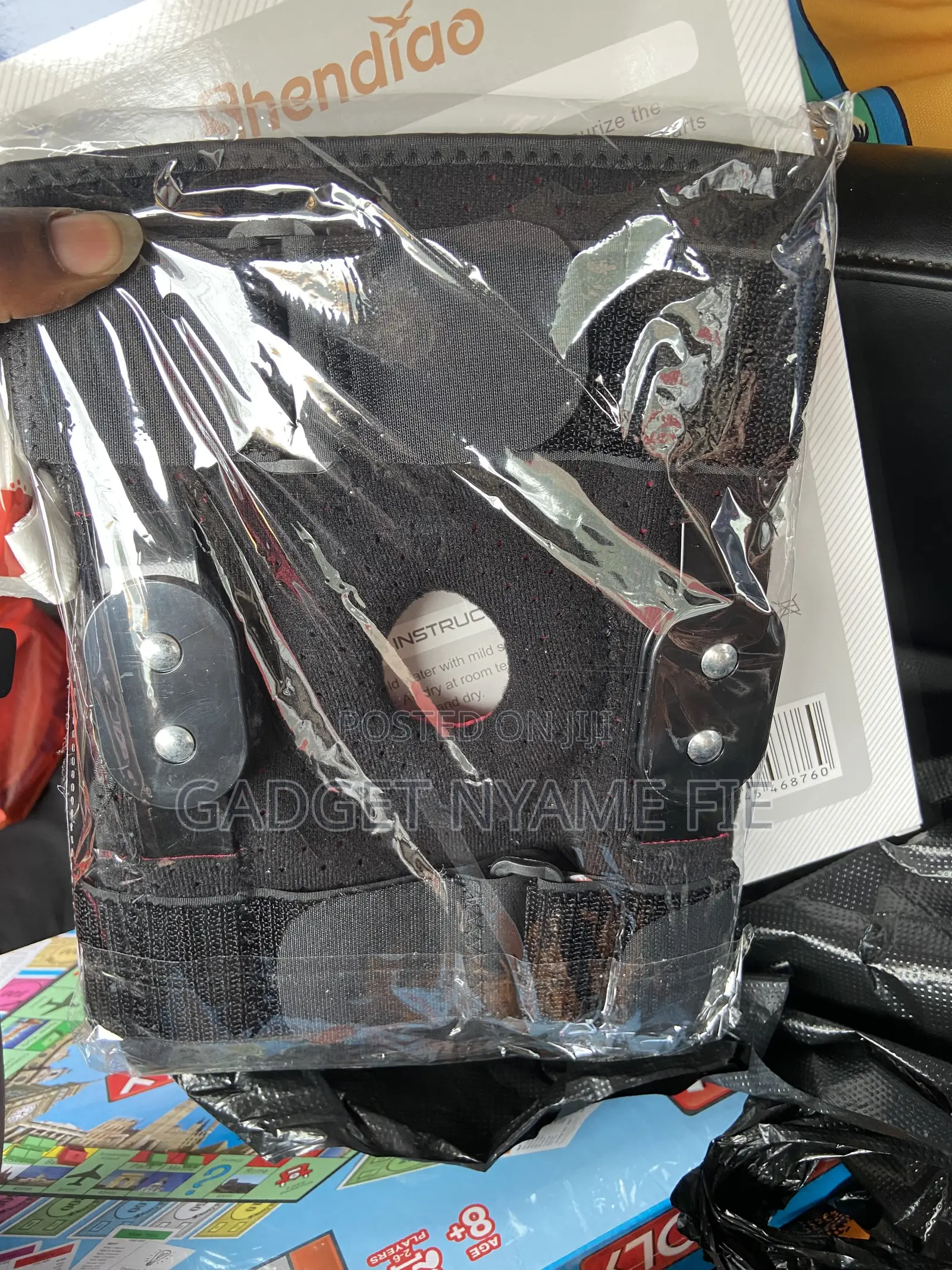 Knee Support Brace With Straps