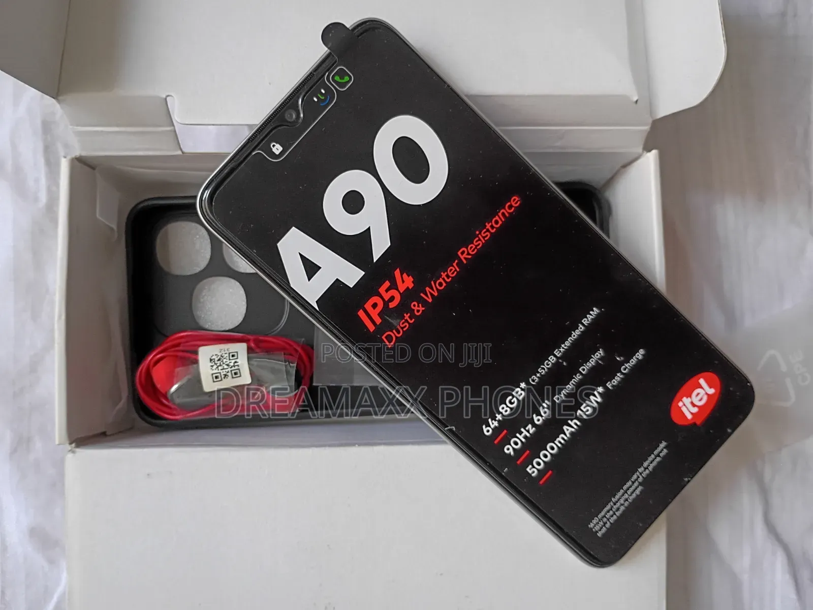 New Itel A90 64 GB Silver