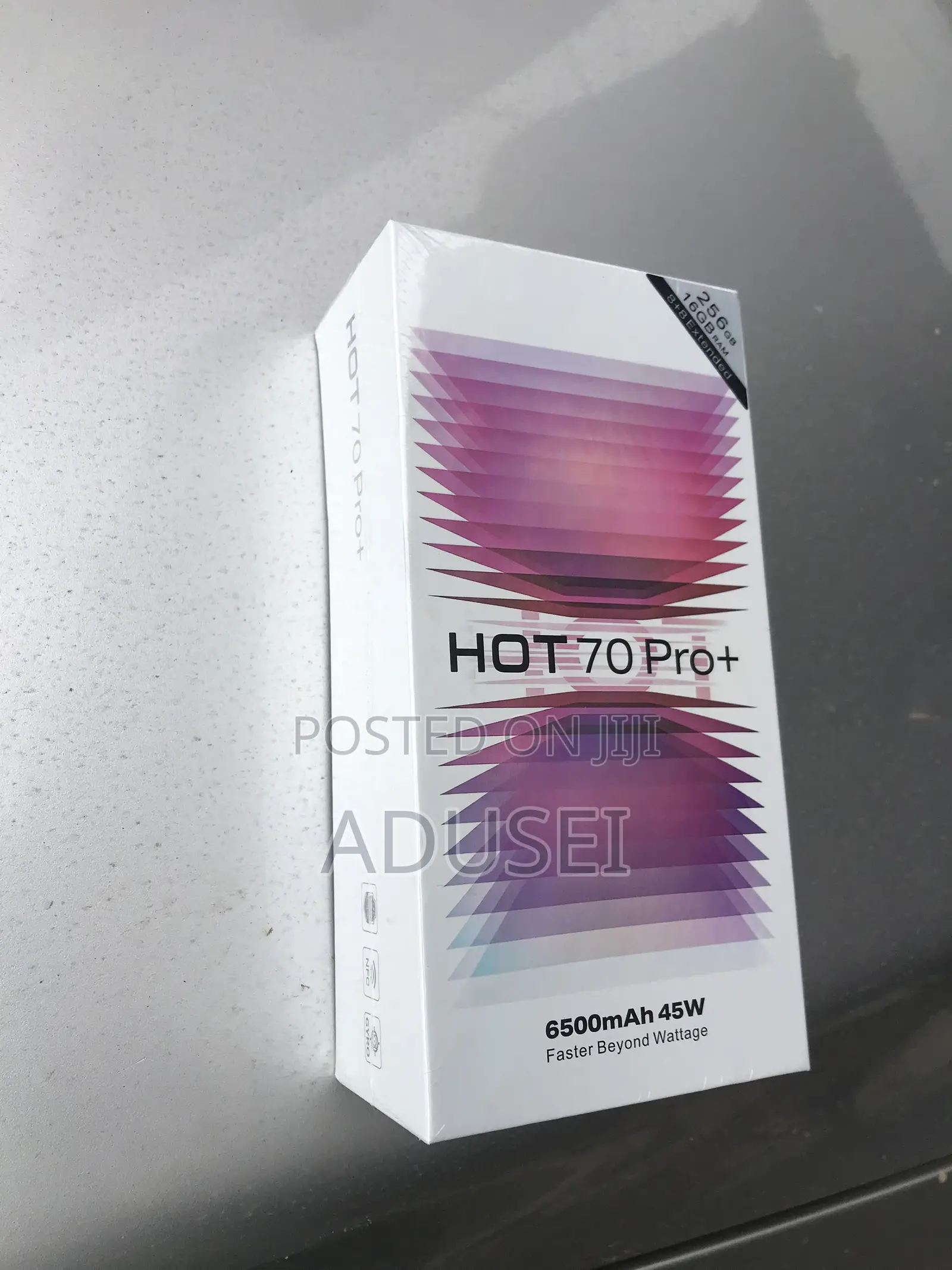 New Infinix Hot 70 Pro 5G+ 256 GB Black