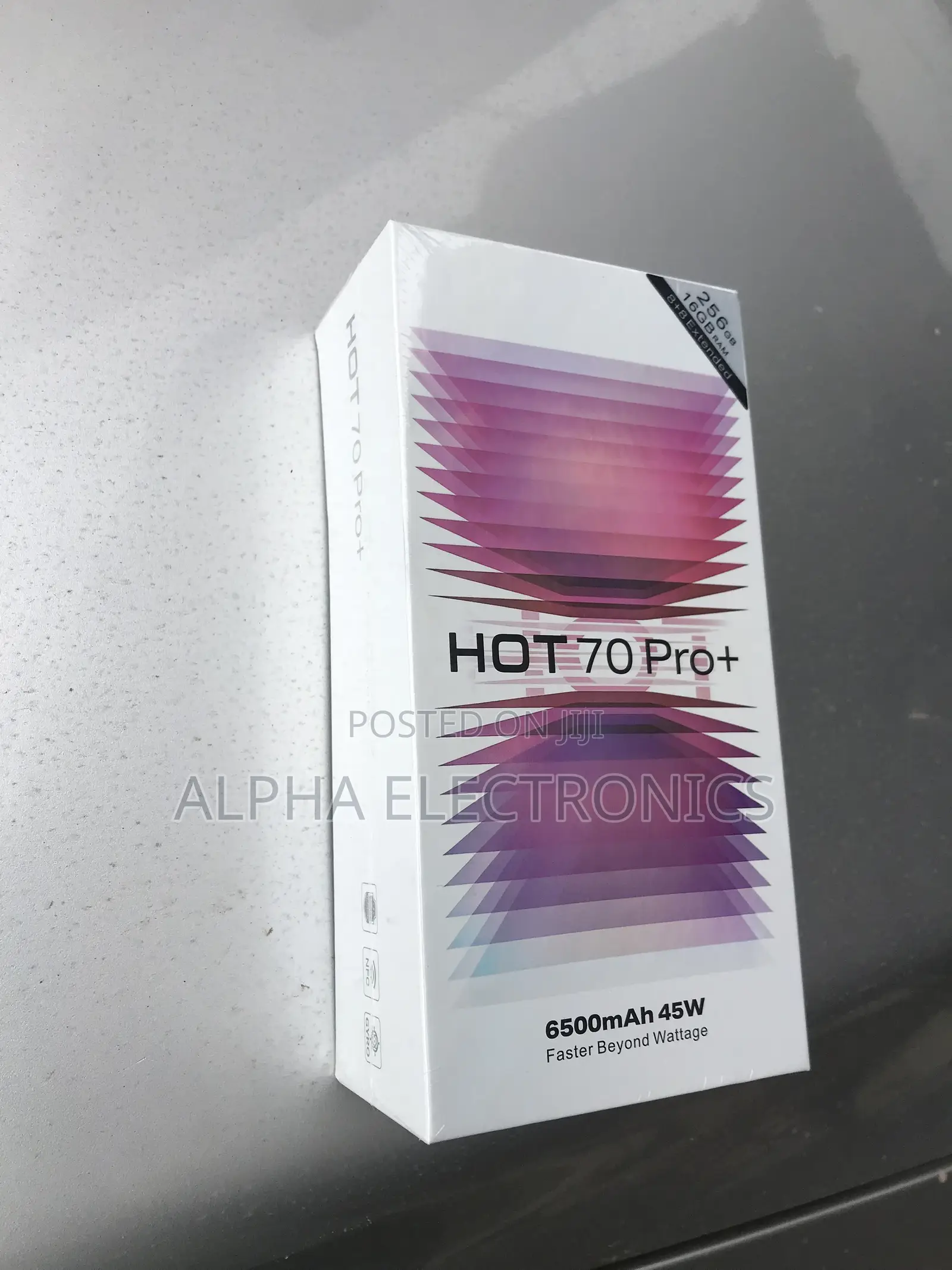 New Infinix Hot 70 Pro 5G+ 256 GB Black