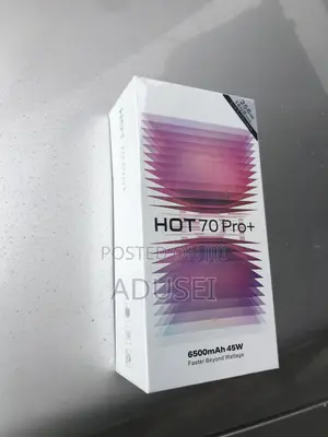 New Infinix Hot 70 Pro 5G+ 256 GB Black
