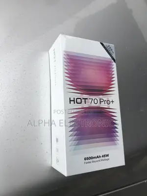 New Infinix Hot 70 Pro 5G+ 256 GB Black