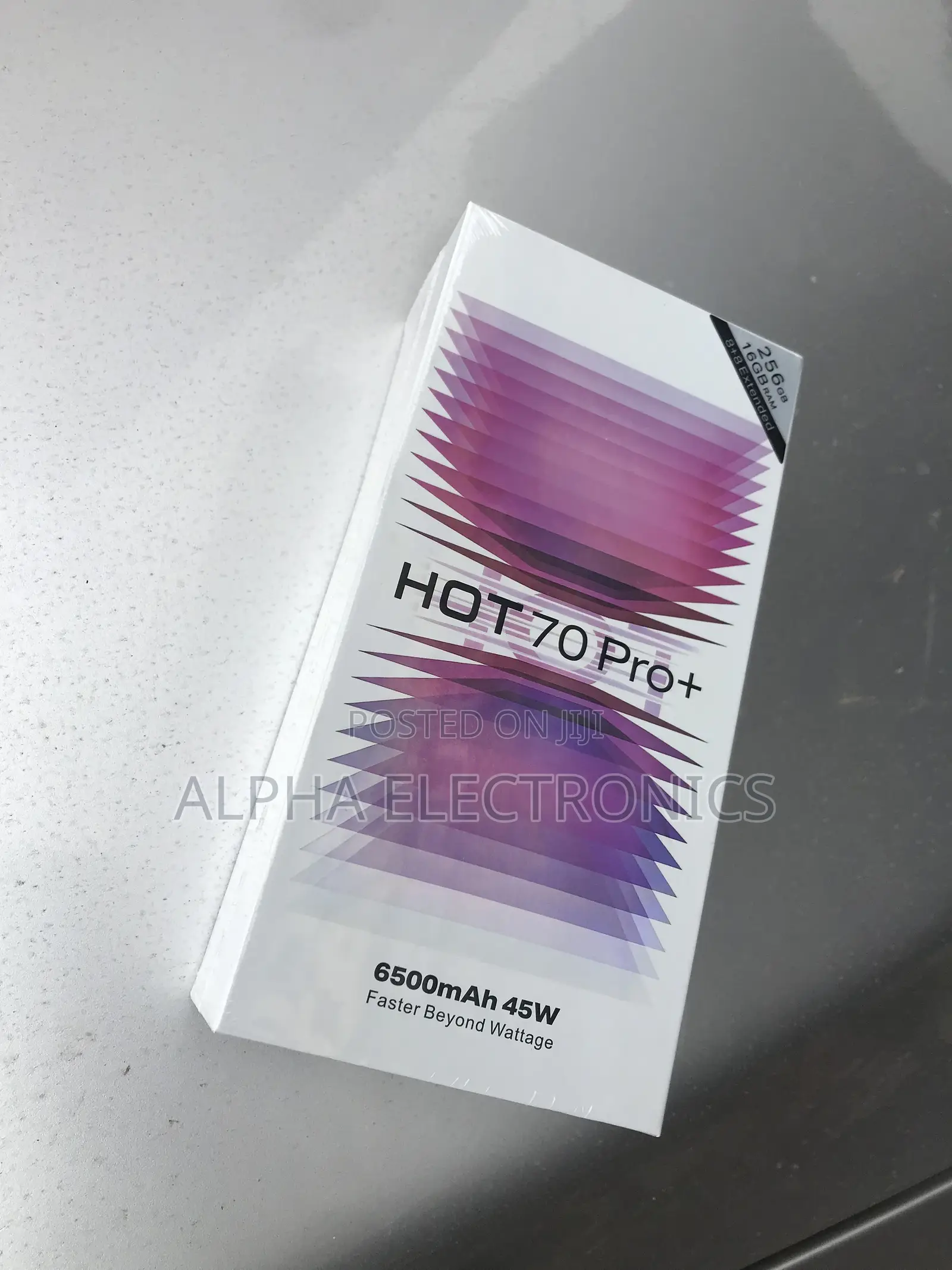 New Infinix Hot 70 Pro 5G+ 256 GB Black