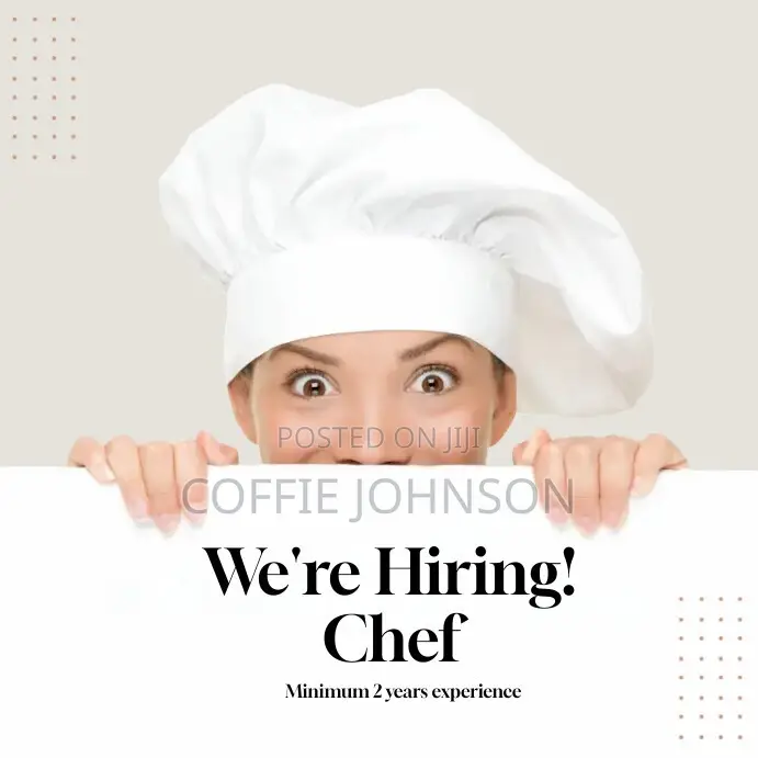 Need a Chef/Cashier