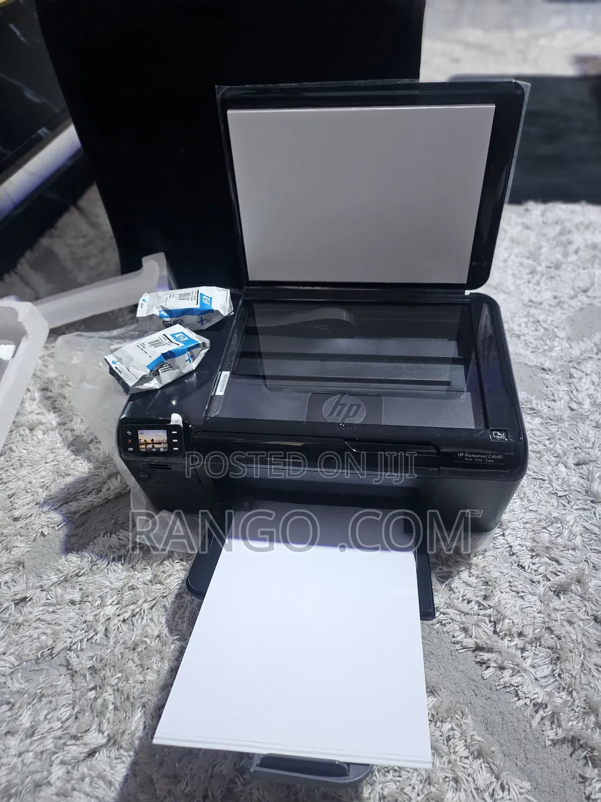 Affordable All-in-One HP PhotoSmart Printer Plus 2 Cartridges