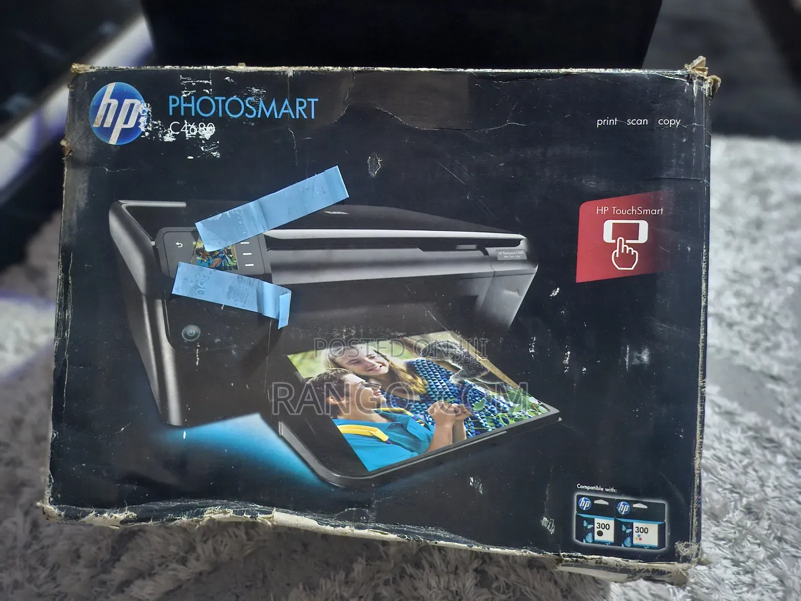Affordable All-in-One HP PhotoSmart Printer Plus 2 Cartridges
