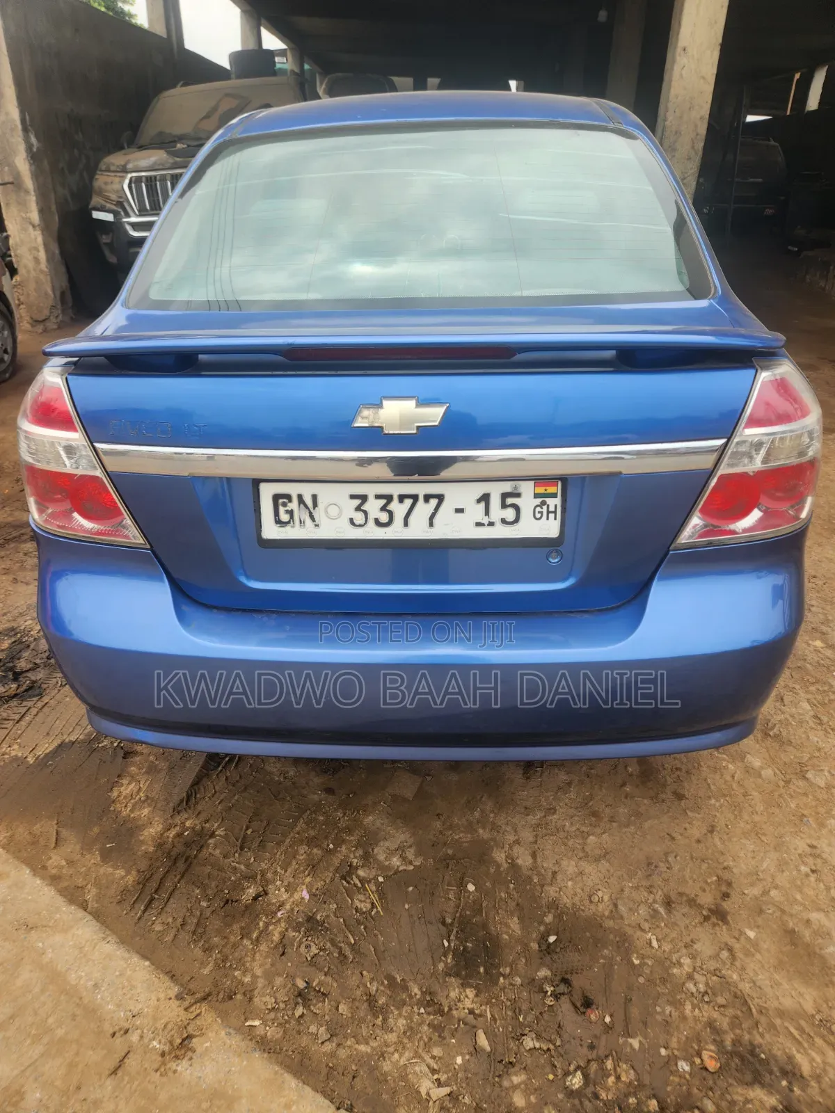Chevrolet Aveo 2008 Blue
