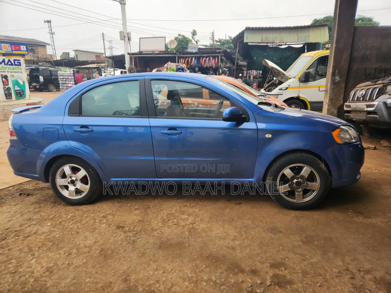 Chevrolet Aveo 2008 Blue