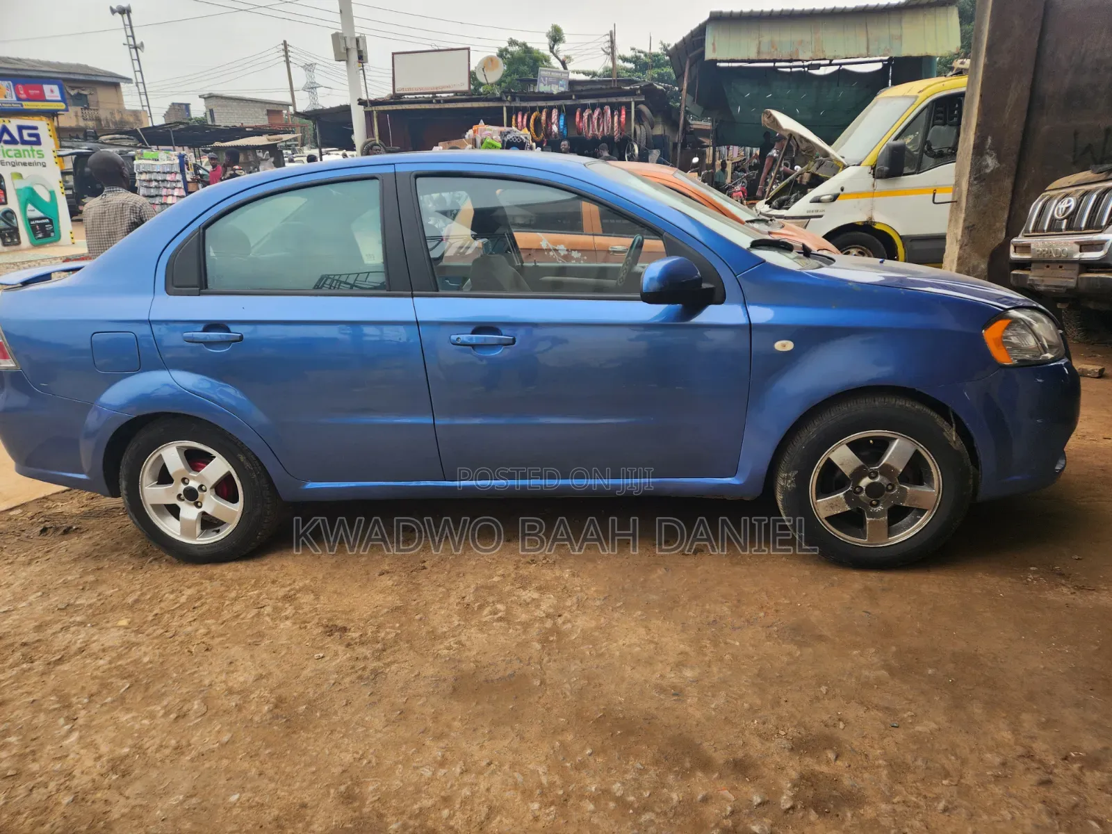 Chevrolet Aveo 2008 Blue