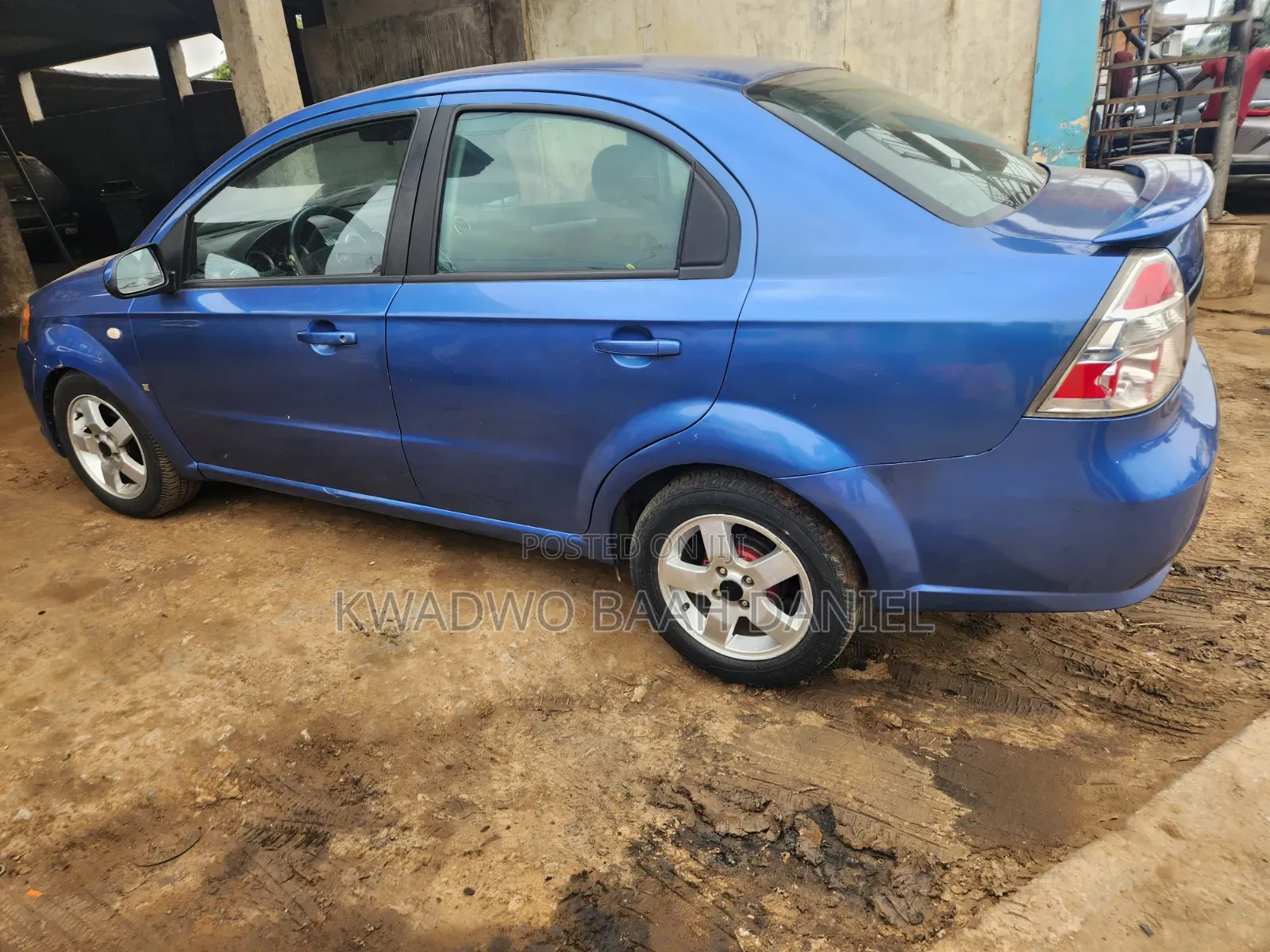 Chevrolet Aveo 2008 Blue