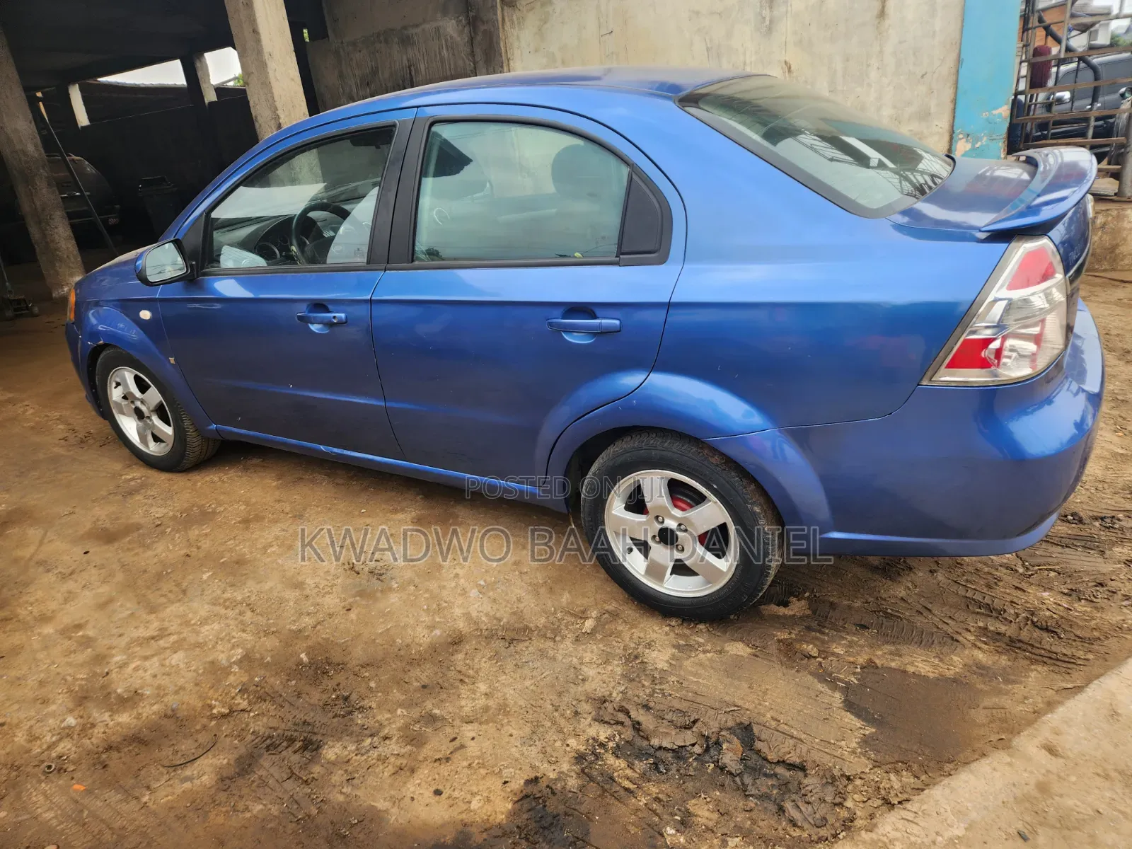 Chevrolet Aveo 2008 Blue
