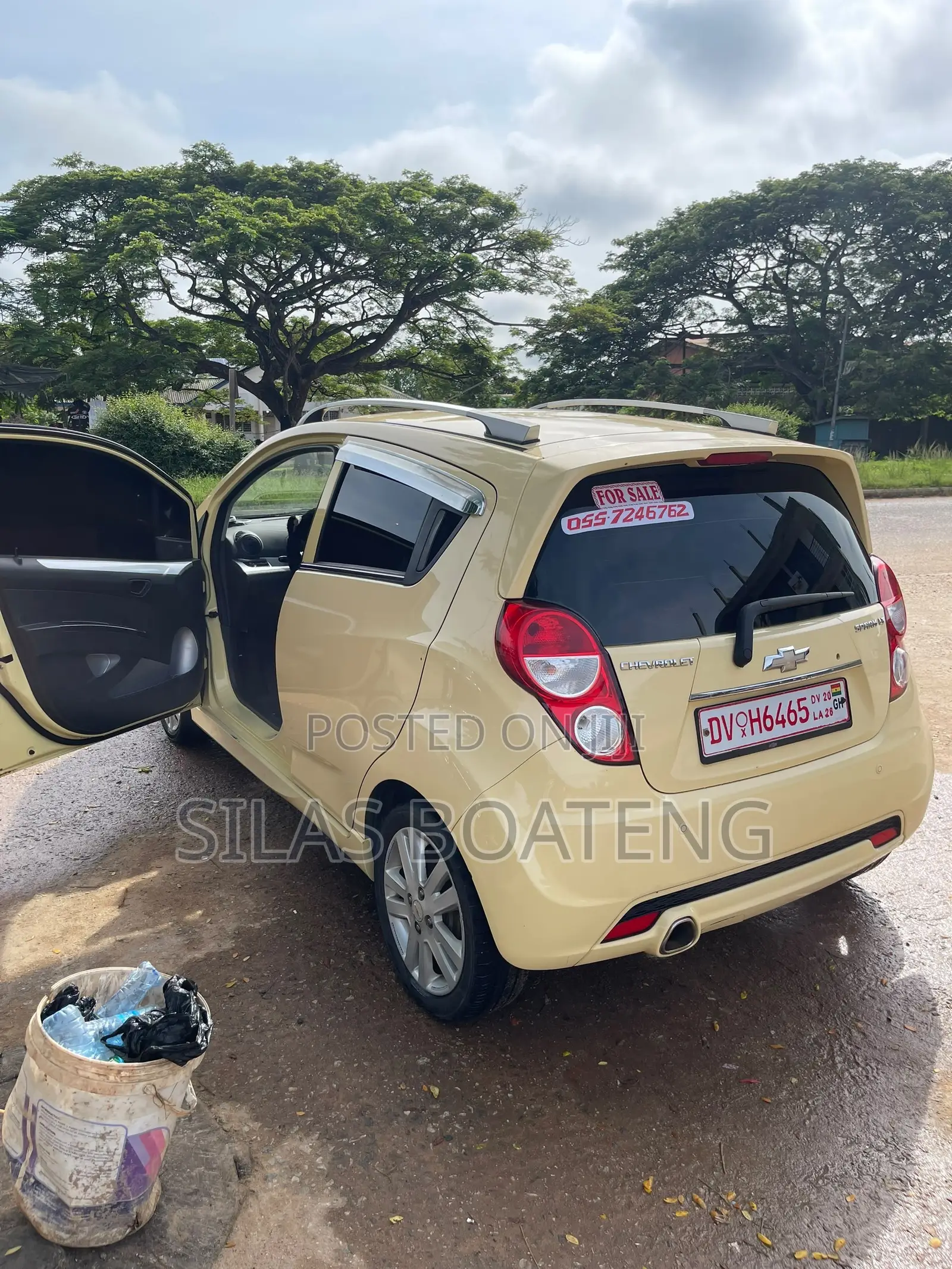 Chevrolet Spark 2013 Yellow