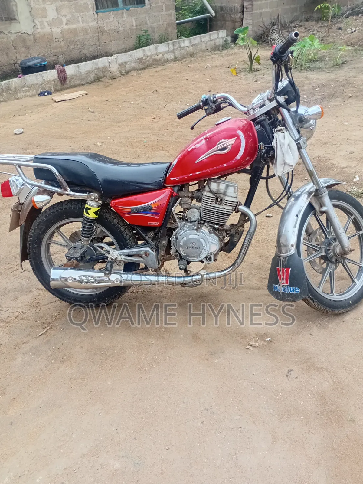 Sanli SL125-3A 2013 Red