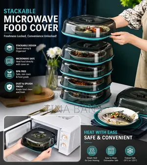 Microwave Cover With Underplate