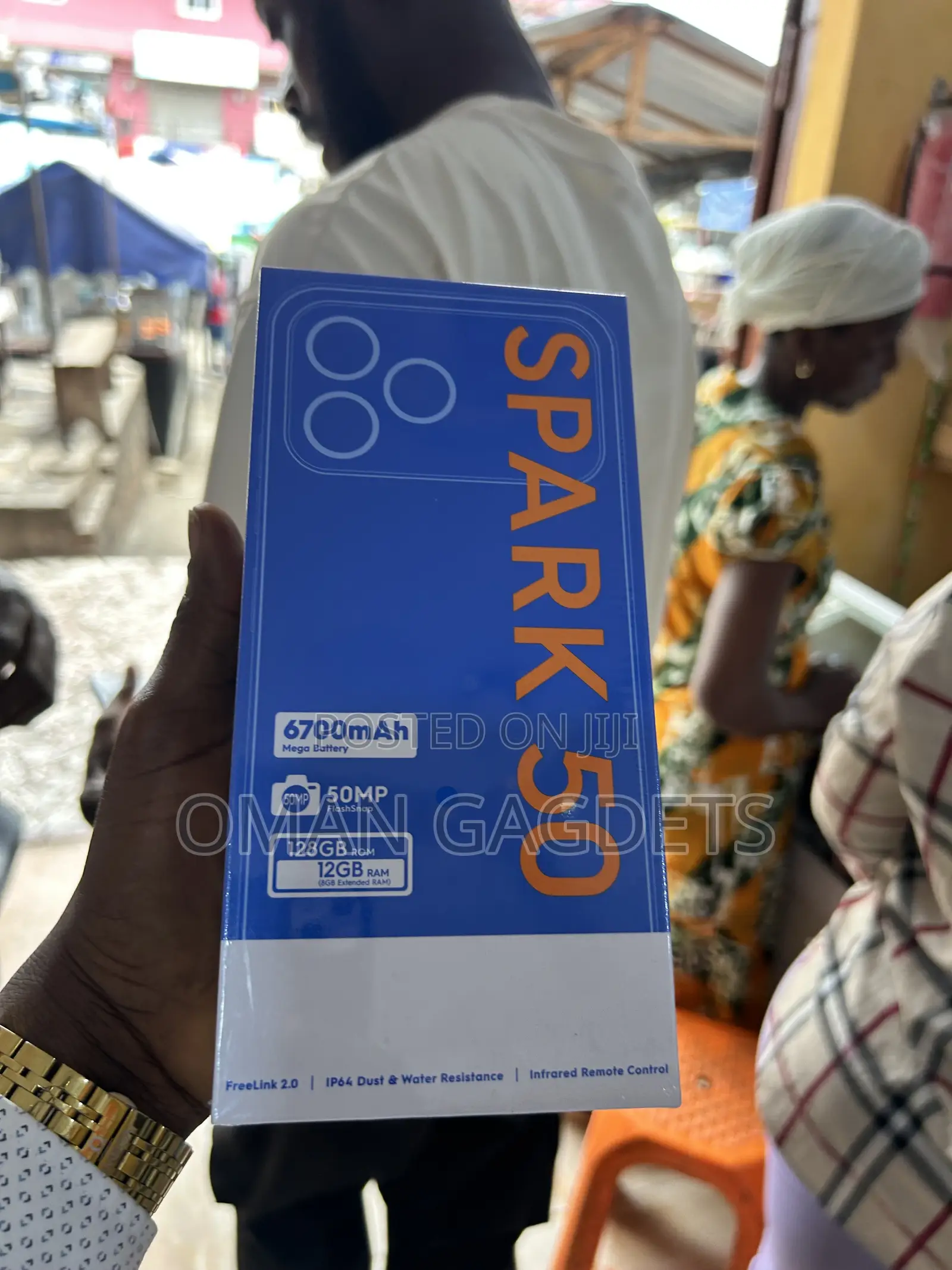 New Tecno Spark 50 128 GB Blue