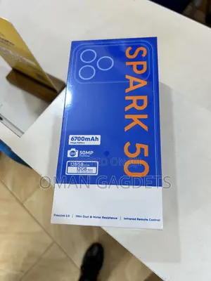 New Tecno Spark 50 128 GB Blue