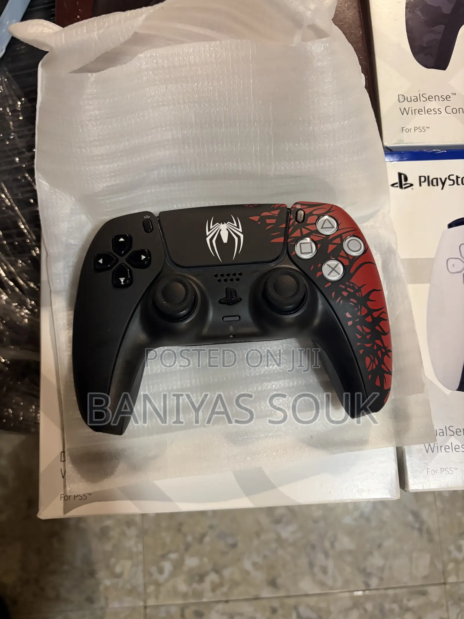 PS5 DualSense Controller Spiderman and Camo