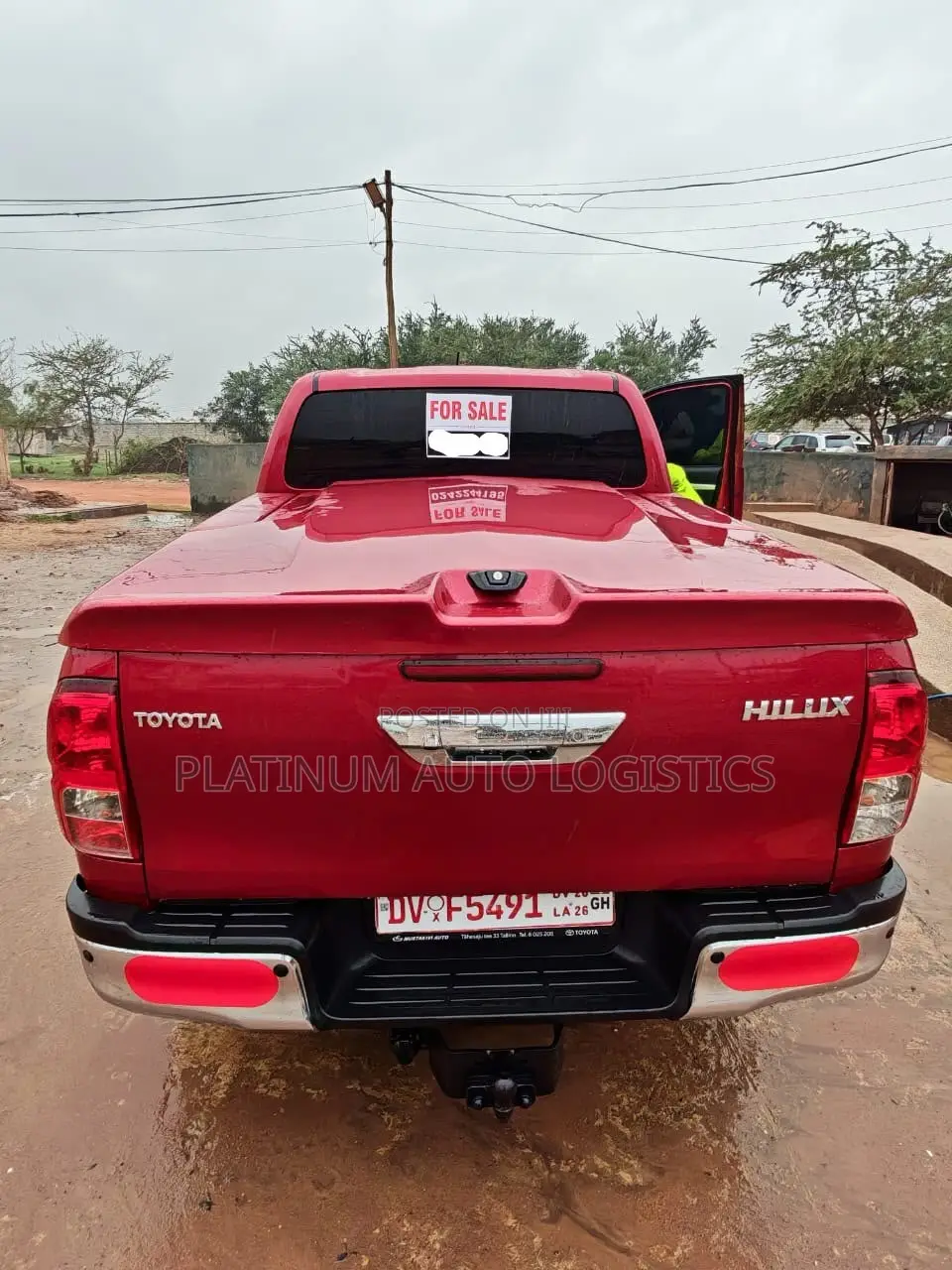 Toyota Hilux 2017 Red