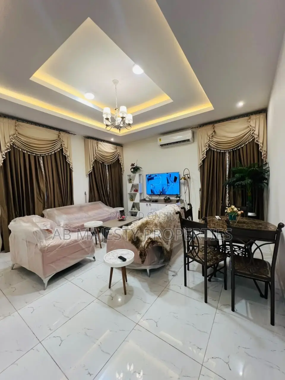 Furnished 2bdrm House in Ab Majesty, Baatsona Total for rent