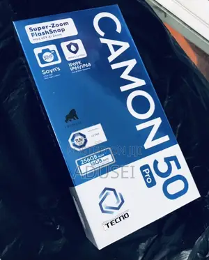 New Tecno Camon 50 Pro 256 GB Black