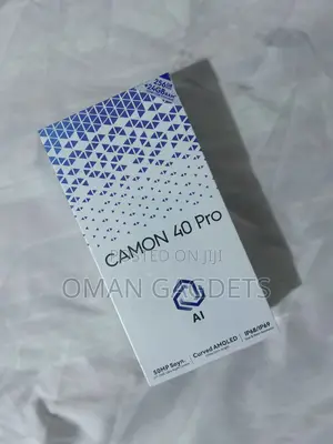 New Tecno Camon 40 Pro 5G 256 GB Black