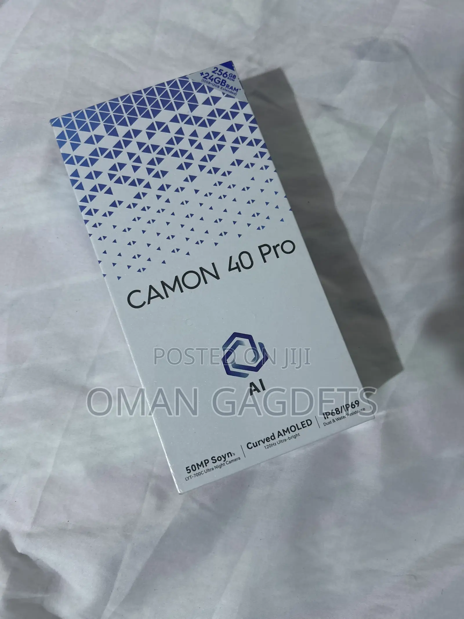 New Tecno Camon 40 Pro 5G 256 GB Black