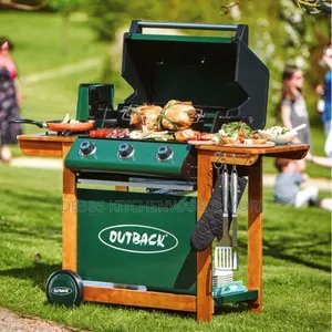 Three Burner Gas BBQ Grill