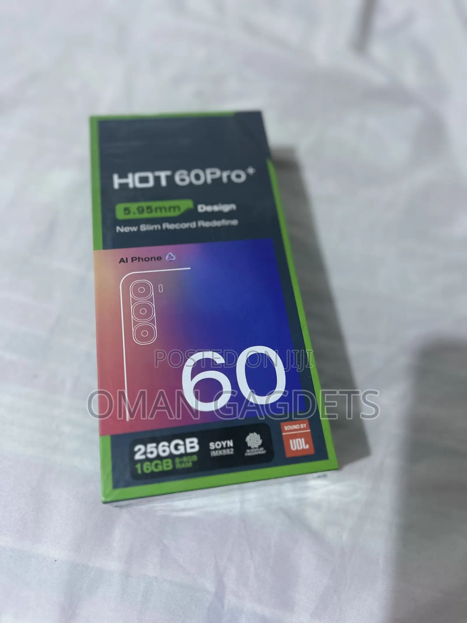 New Infinix Hot 60 Pro+ 256 GB Black