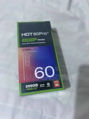 New Infinix Hot 60 Pro+ 256 GB Black