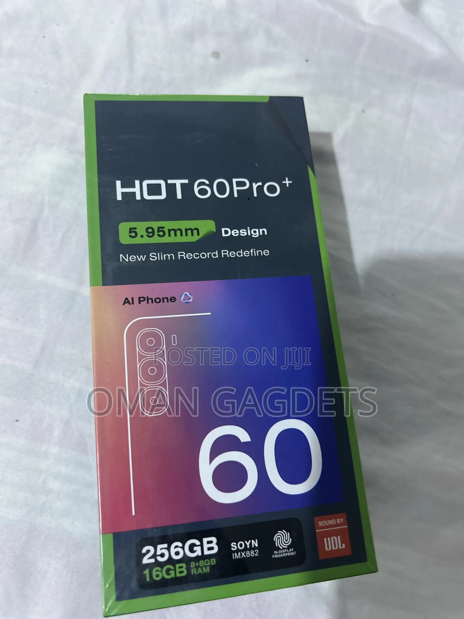 New Infinix Hot 60 Pro+ 256 GB Black