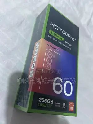 New Infinix Hot 60 Pro+ 256 GB Black