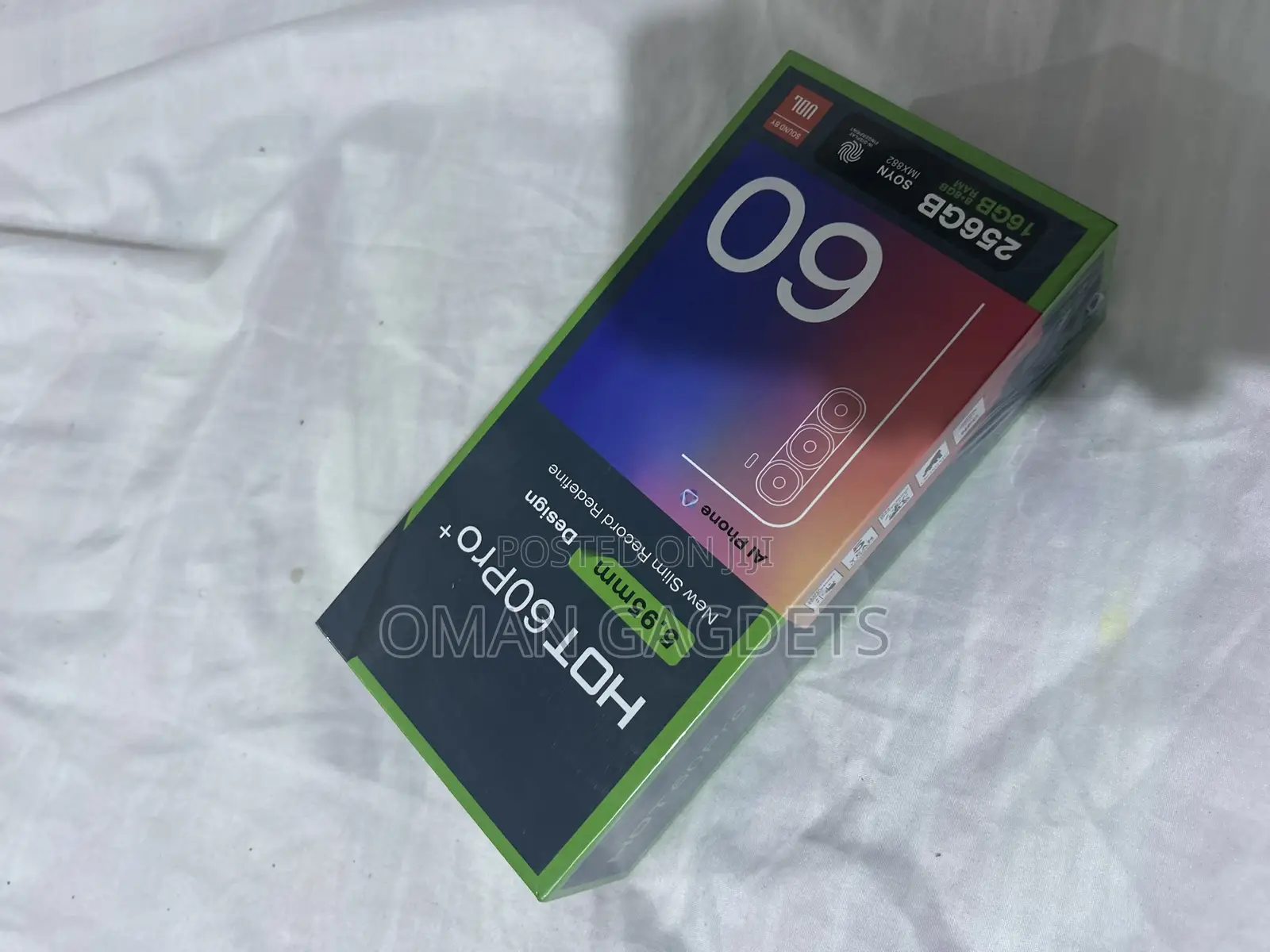 New Infinix Hot 60 Pro+ 256 GB Black