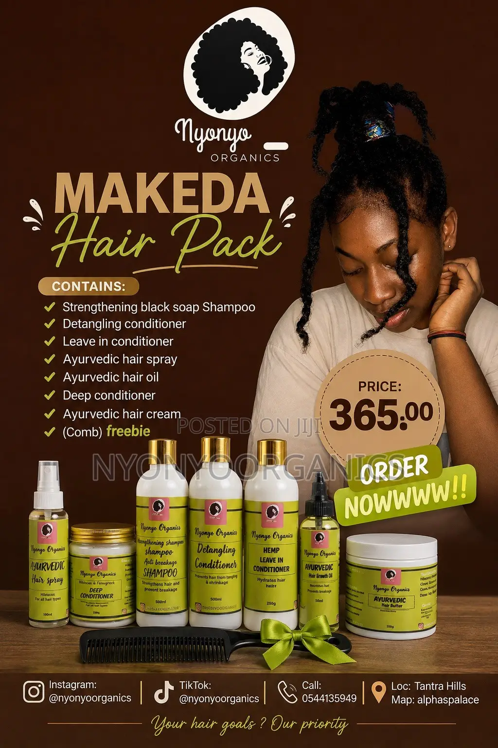 Makeda Hair Pack
