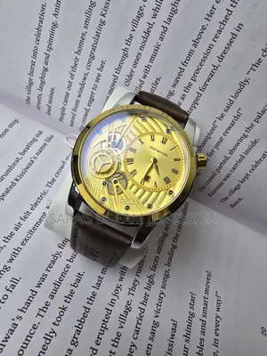 Keep Moving Leather Watch