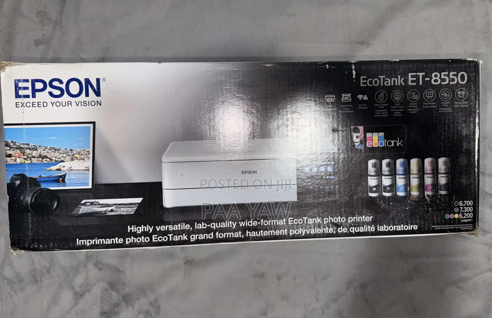 Epson EcoTank ET-8550 Wide-Format Photo Printer (A3+)