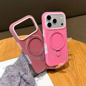 Luxury Jelly Matte for Magsafe Case for iPhone 13 - 17 Pro Max Bracket