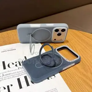 Jelly Matte for Magsafe Stand Case for iPhone 13 14 15 16 17 Pro Max
