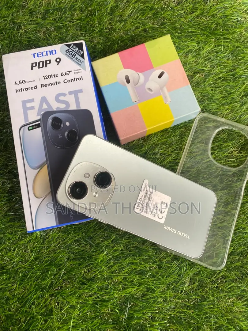 Tecno Pop 9 128 GB Silver