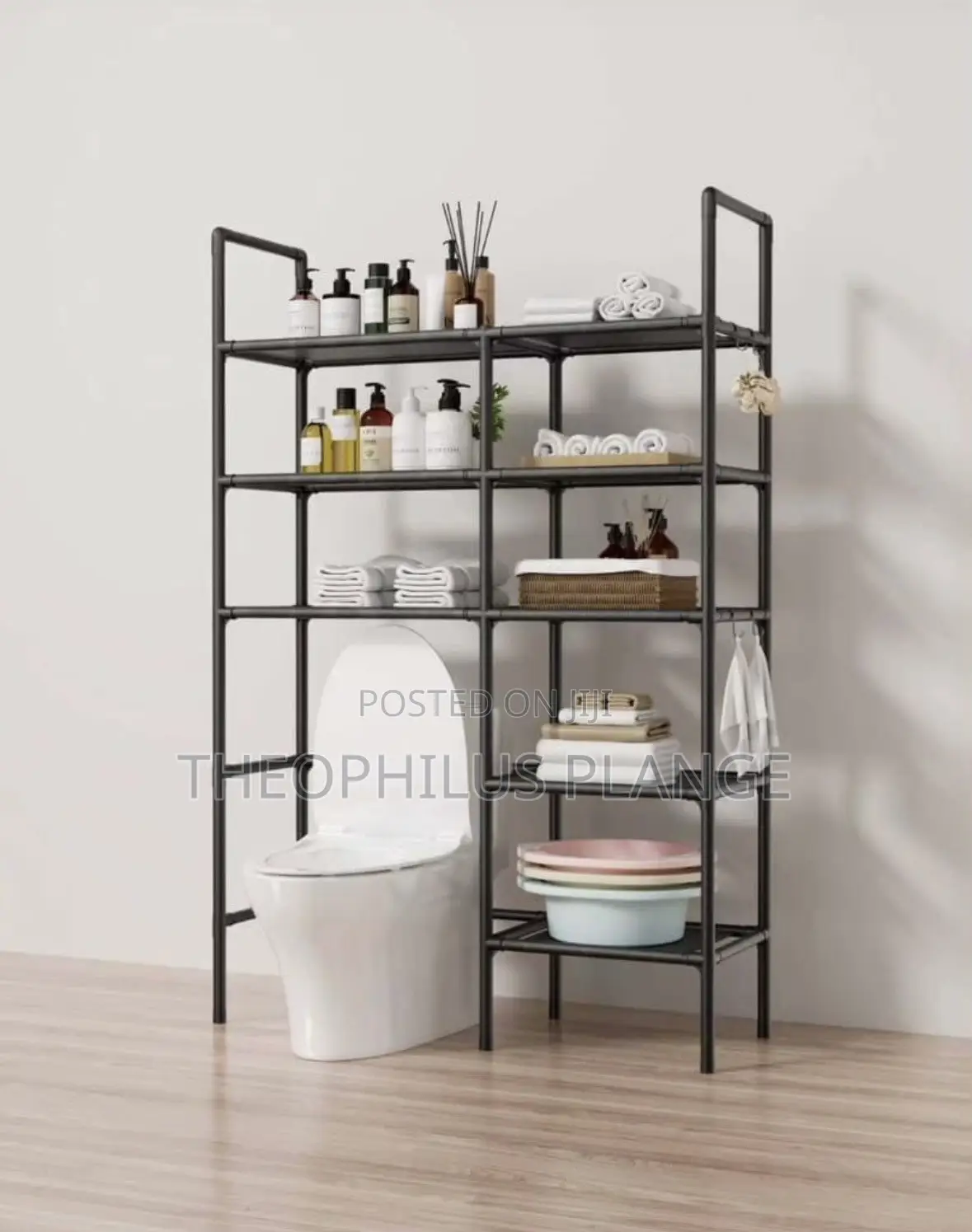 Multitier Toilet/Washroom Storage Rack